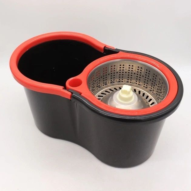 Швабра з відром Spin Mop 360 black 13479 фото