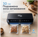 Вакууматор Zepline 200Вт з LED-підсвіткою та рулоном пакетів 15172 фото 8